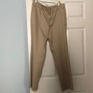 Tan Ann Taylor dress pants